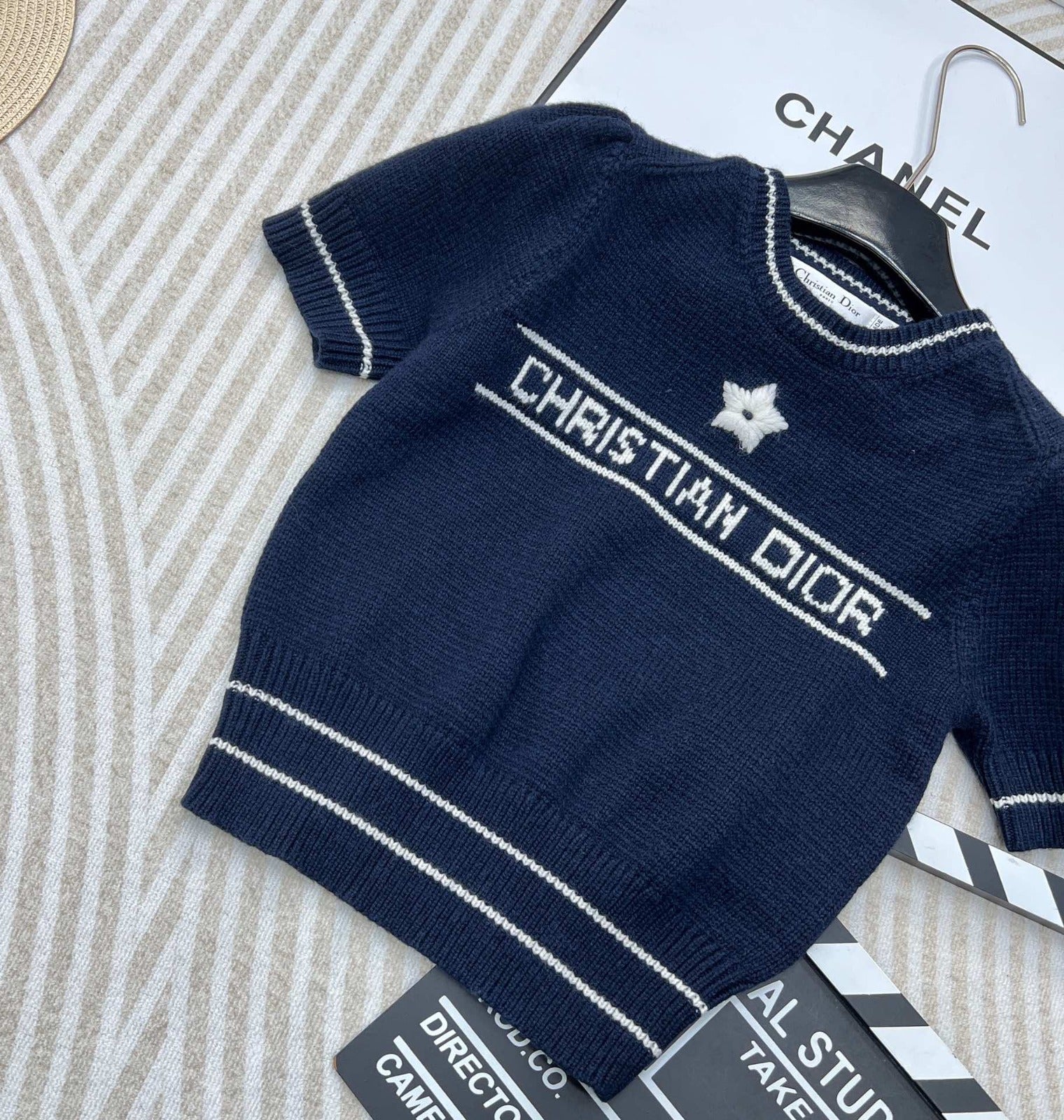 DIOR 26S SHORT-SLEEVE CREW NECK T-SHIRT 14526