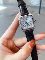 SANTOS DE CARTIE QUARTZ 28MM STEEL CASE