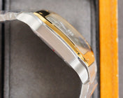SANTOS 40MM TWO-TONE GREEN DIAL LIMITED EDITION
