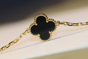 CLOVER 20 MOTIFS ONYX GOLD