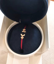 FORCE 10 HALF DIAMOND PINK GOLD RED CORDERI LARGE AND MEDIUM MODEL