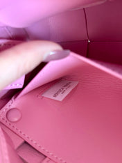 BV SMALL BRICK 24CM PINK LAMBSKIN