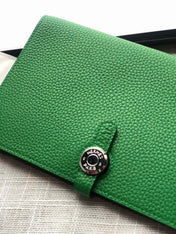 HM Dogon Wallet 20 Green Togo Shw