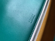 BELVEDERE II BAG 28 IN GREEN GOYARDINE CANVAS