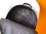BACKPACK 40 IN BLACK MONOGRAM LAMBSKIN
