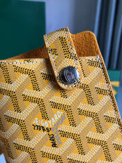 MONTMARTRE GM CASE 18 IN YELLOW GOYARDINE CANVAS