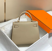 KELLY 28CM IN TRENCH EPSOM CALFSKIN GOLD HARDWARE