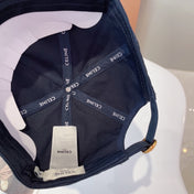 BASEBALL CAP IN DARK BLUE CANVAS