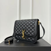 SOLFERINO HENGFENG 22 BLACK LAMBSKIN BAG