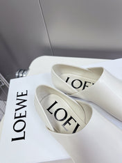 LW TOY SLIPPER WHITE CALFSKIN