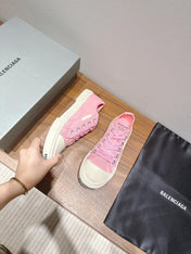 BALENCIAGA 25S SNEAKER IN PINK CANVAS