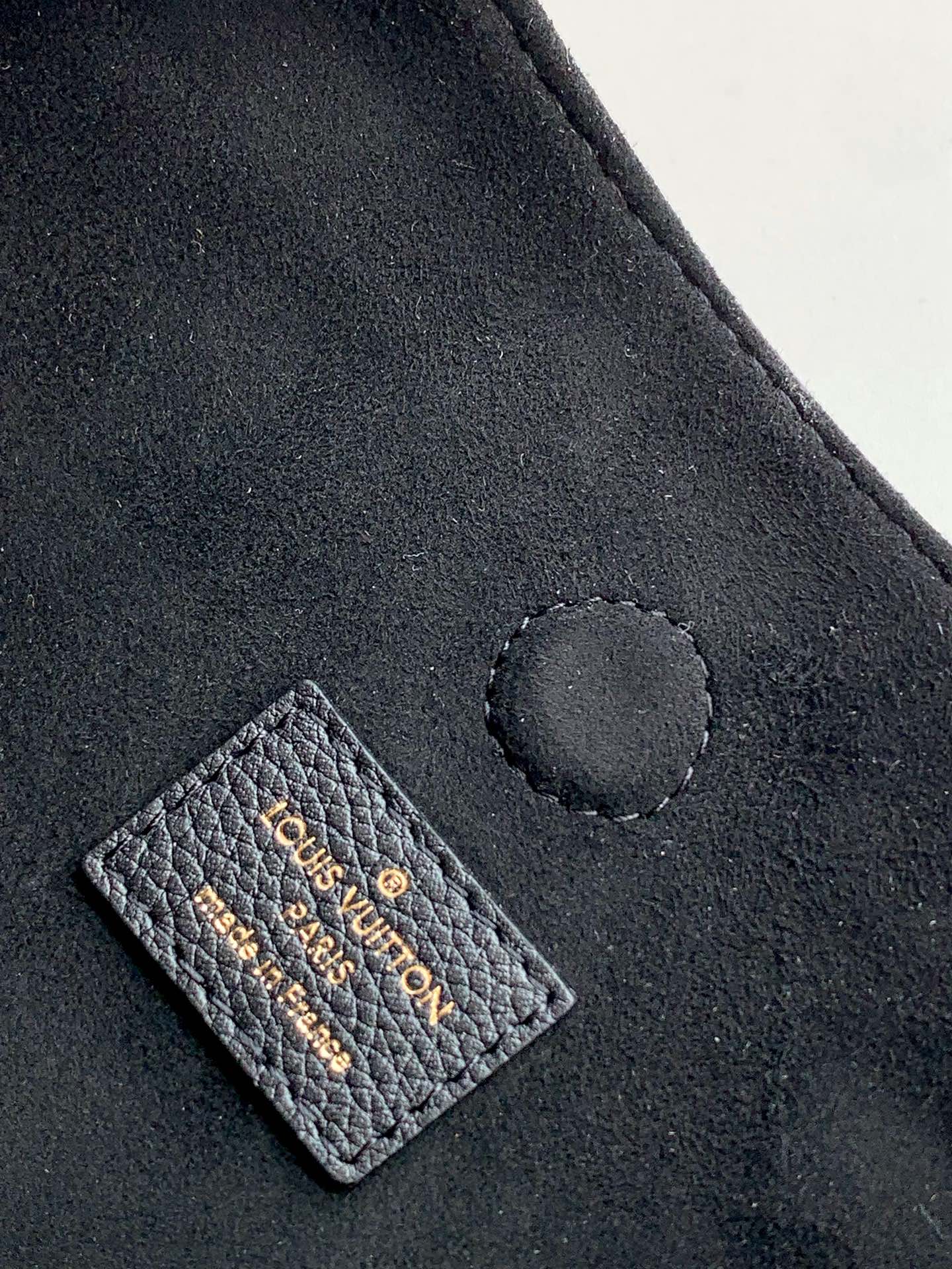 LV 25S OPÉRA MEDIUM BAG 36 IN BROWN AND BLACK MONOGRAM CALFSKIN GOLD HARDWARE