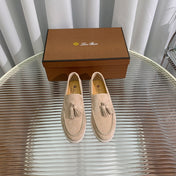 LP SUMMER WALK TASSELS LOAFERS TORTILLA SUEDE