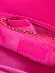 MEDIUM LADY 20 HANDBAG IN HOT PINK LAMBSKIN