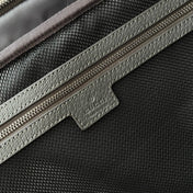 OPHIDIA SHOULDER BAG 36 IN DARK GREY GG CALFSKIN
