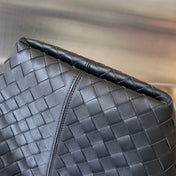 FLIP FLAP 23 BAG IN BLACK LAMBSKIN