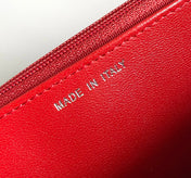 CC WOC 19 RED CAVIAR SILVER HARDWARE