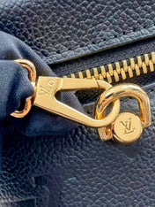 VANITY 19 IN BLACK MONOGRAM EMBOSSED CALFSKIN GOLD HARDWARE