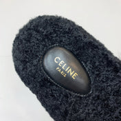 CELINE 26S SANDALS IN BLACK WOOL