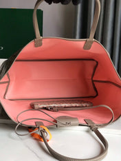 SAINT LOUIS PM 34 IN GREY MIX PINK GOYARDINE CANVAS AND CALFSKIN