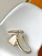 MARELLINI 19 WHITE EPI GRAINED LEATHER