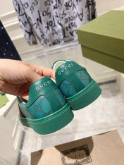 GG ACE GG SUPREME TRAINER OCEAN CALFSKIN