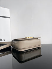 TRIOMPHE TEEN 18 GREY COWHIDE