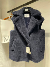 MAX MARA 25S SLEEVELESS TEDDY VEST 066