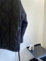 HERMES 25S REVERSIBLE SHORT COTTON COAT 129