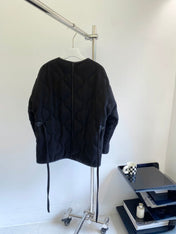 HERMES 25S REVERSIBLE SHORT COTTON COAT 129