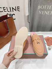 LP CHARMS WALK BABOUCHE LOAFERS CANTALOUPE SUEDE