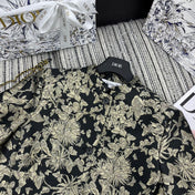 DIOR 25S CROPPED JACQUARD JACKET 796