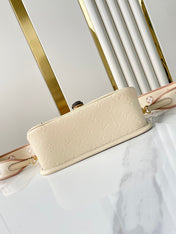DIANE 23 IN CREAM MONOGRAM EMPREINTE LEATHER