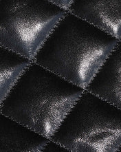 CHANEL 25S HOBO BAG 22 CM IN BLACK LAMBSKIN WITH GOLD HARDWARE