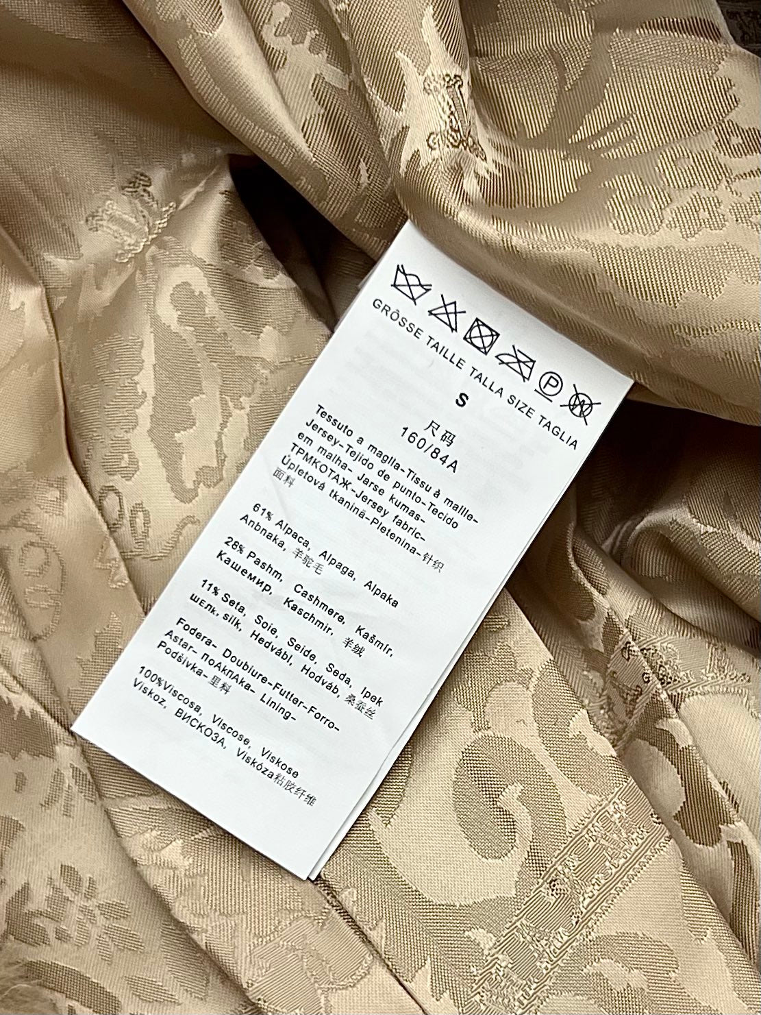 DIOR 25S LONG TEDDY COAT STYLE 251