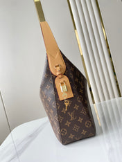 SLOUCHY MM 40 IN BROWN MONOGRAM CANVAS