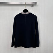 VALENTINO 26S LONG-SLEEVE KNIT SWEATER 445