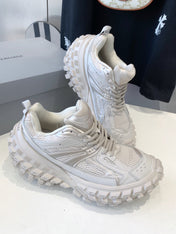 CHUNKY SNEAKERS IN BONE BEIGE POLYURETHANE, POLYESTER AND NYLON