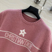 DIOR SHORT-SLEEVE CASHMERE SWEATER 264916