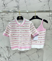 CHANEL 25S SHORT-SLEEVE CARDIGAN STYLE 111
