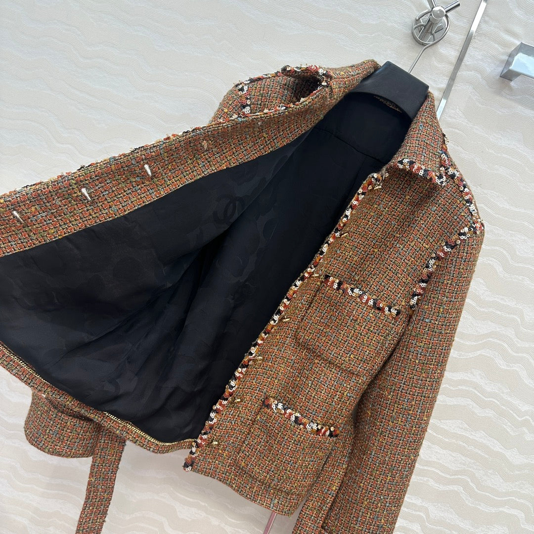CHANEL WOOL COAT STYLE 43