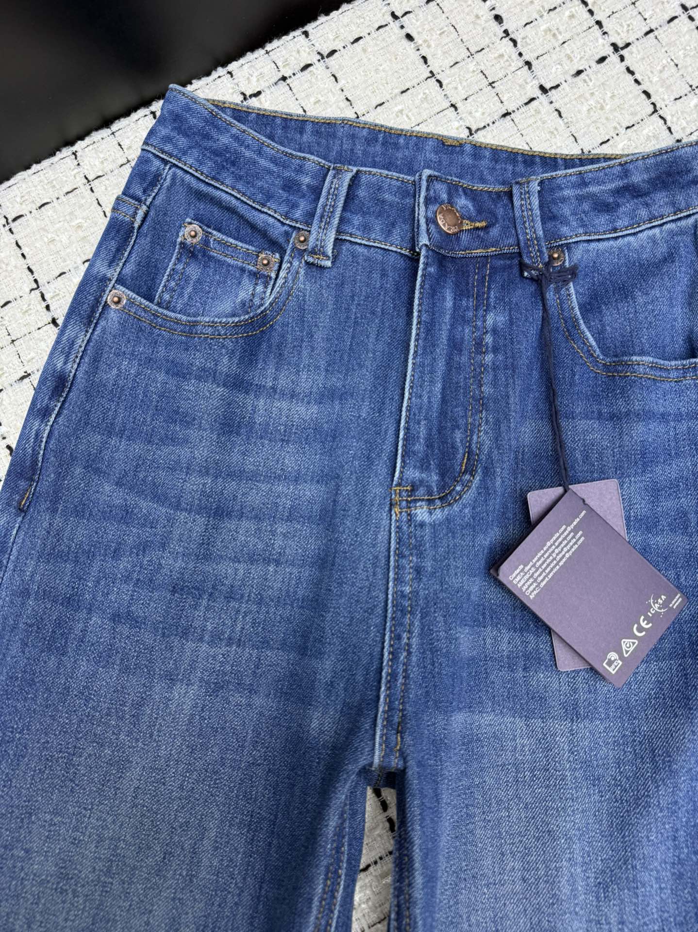 PRADA 25S STRAIGHT-LEG JEANS 615