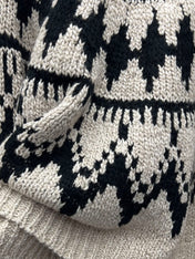 DIOR 25S JACQUARD KNIT SWEATER 668