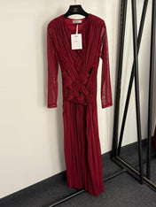 DIOR 25S LONG-SLEEVE MESH DRESS 822