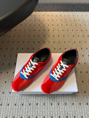 CELINE 26S SNEAKERS IN RED VELVET