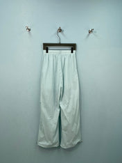MONCLER 26S RUCHED WIDE-LEG PARACHUTE PANTS 700