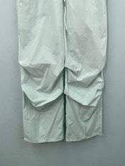 MONCLER 26S RUCHED WIDE-LEG PARACHUTE PANTS 700