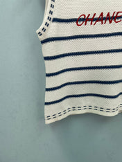CHANEL 26S SLEEVELESS KNIT TOP 1404