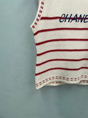 CHANEL 26S SLEEVELESS KNIT TOP 1403