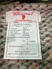 CHANEL 26S KNIT ZIP-UP VEST 1763